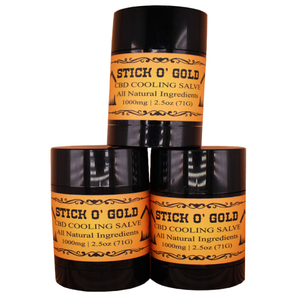 Stick O' Gold -- Cooling Stick -- 1000mg