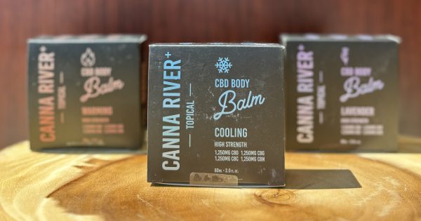 Canna River Body Balm, Heating, Cooling, Lavander