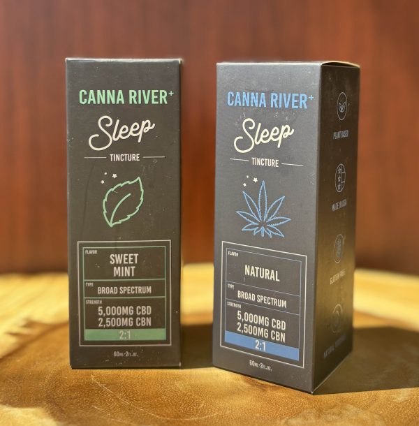 Canna River sleep tincture, Mint and Natural